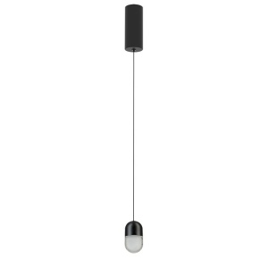 Pendul LED design minimalist 7W 3000K SANDY Black ZB-25140