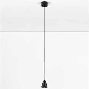 Pendul LED design minimalist IRMOS negru - Img 5
