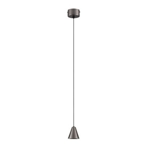 Pendul LED design minimalist IRMOS nickel negru