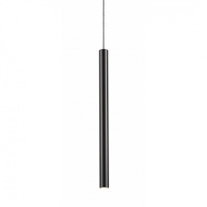 Pendul LED design minimalist LOYA, negru-pearl black
