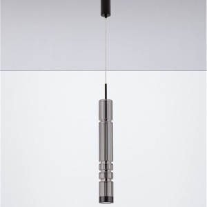 Pendul LED design modern BENTO gri fumuriu 232487 universul-luminii.ro