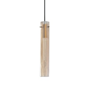 Pendul LED design modern FLAM SP AMBRA RIGATO