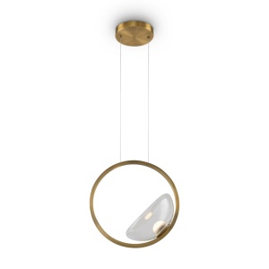 Pendul LED design modern Moon alama - Img 2