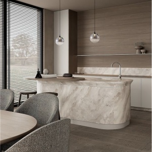 Pendul LED modern, Metal, Sticla, Fumuriu, ORENDA 168527 universul-luminii.ro