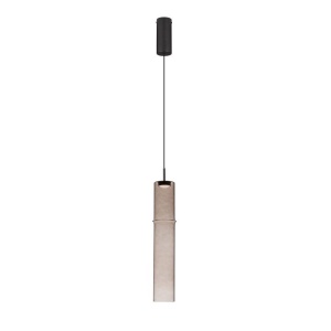 Pendul LED modern, Metal, Sticla, Moca, SANO