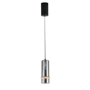 Pendul LED, SMOKE GLASS-BLACK, ZB-2533