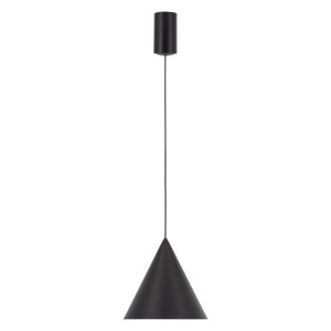 Pendul LED stil minimalist CONO D-18cm negru