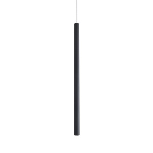 Pendul LOOK LED SP1 ROUND D30 H700 ON-OFF NERO 3000K
