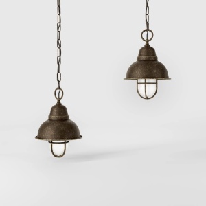 Pendul, Lustra exterior design industrial Chronos 22cm - Img 3