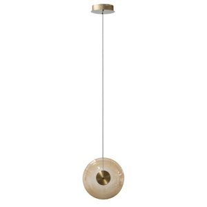 Pendul, Lustra suspendata ANDORA 1 amber