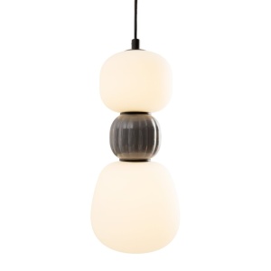 Pendul, Lustra suspendata LED Modern 13W gri inchis