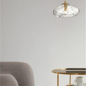 Pendul modern design decorativ KING auriu D-20cm 108627 universul-luminii.ro
