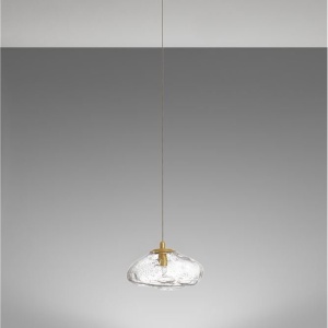 Pendul modern design decorativ KING auriu D-20cm 205147 universul-luminii.ro