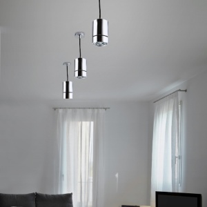 Pendul modern design tip spot RAFFAEL alb - Img 3