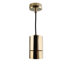 Pendul modern design tip spot RAFFAEL auriu - Img 1