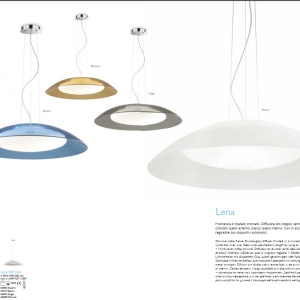 Pendul modern diam. 64cm LENA SP3 D64 Bianco 035727 50077 universul-luminii.ro