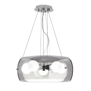 Pendul modern diametru 48,5cm AUDI-10 SP5 FUME 103983