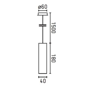 Pendul modern inaltime 168cm LED Ora 29894 - Img 3