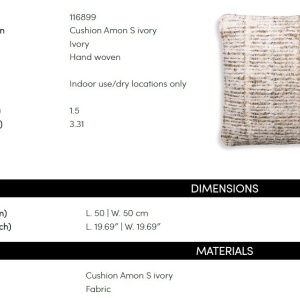 Perna design LUX Amon S, Ivory - Img 3