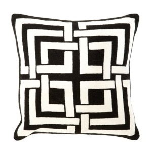 Perna din bumbac cu tricotaj din lana Blakes Black and White 108255 HZ