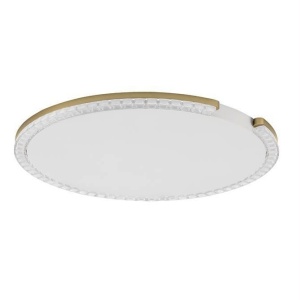 Plafoniera circulara aluminiu auriu GREAMY D-65cm