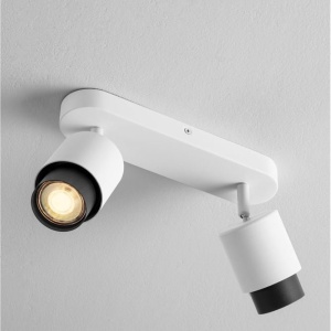 Plafoniera cu 2 spoturi Ison alb 160287 universul-luminii.ro