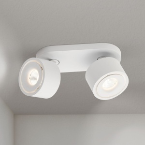 Plafoniera cu 2 Spoturi LED directionabile SPECTER alba 157167 universul-luminii.ro