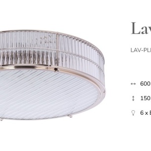 Plafoniera design LUX realizata manual LAVONE 60cm 175157 universul-luminii.ro