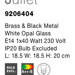 Plafoniera design modern 18,5cm Juliet NVL-9206404 77807 universul-luminii.ro