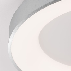 Plafoniera LED 3000K moderna 60cm RANDO THIN argintiu NVL-9353856 189557 universul-luminii.ro