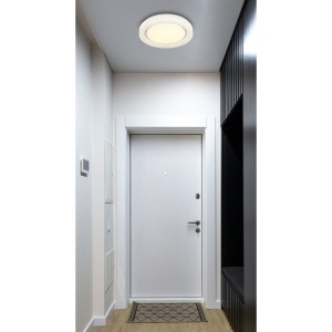 Plafoniera LED alba cu plastic sparkle MARCIA 592087 universul-luminii.ro