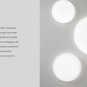 Plafoniera LED baie IP44 Corona 12w 4000k 211397 universul-luminii.ro