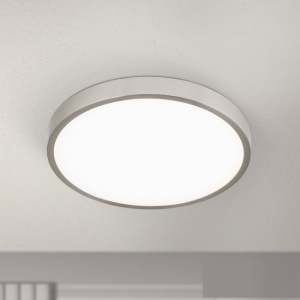 Plafoniera LED Bully 24cm satin chrome 94127 universul-luminii.ro