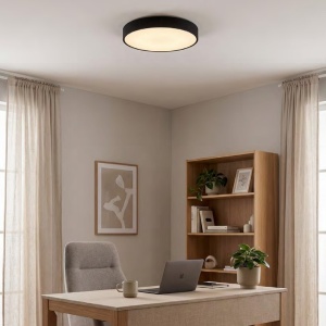 Plafoniera LED CCT IP44 NADI 40cm negru