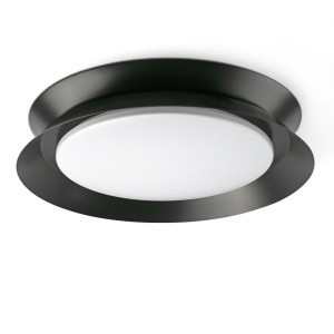 Plafoniera LED design circular 45cm TENDER negru