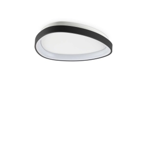 Plafoniera LED design circular GEMINI pl d042 on-off negru - Img 1