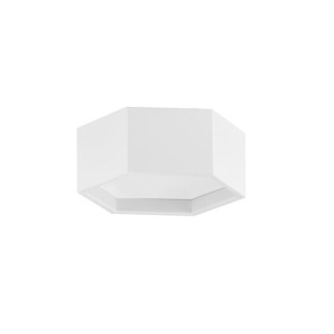Plafoniera LED design minimal SAMBA alba