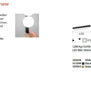 Plafoniera LED design minimalist Ping pong pl6 alama - Img 3