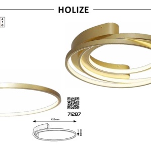 Plafoniera LED design modern Holize - Img 3
