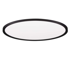 Plafoniera LED design slim ALMIRA negru D-60cm