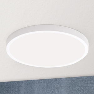 Plafoniera LED design slim LERO D-30cm 3000K alba 155797 universul-luminii.ro