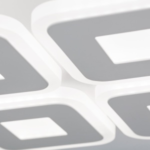 Plafoniera LED dimabila design modern Domino 27x27cm 196997 universul-luminii.ro