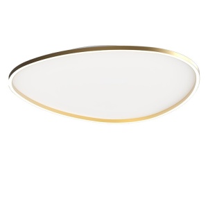 Plafoniera LED dimabila design slim Josie aurie 78cm