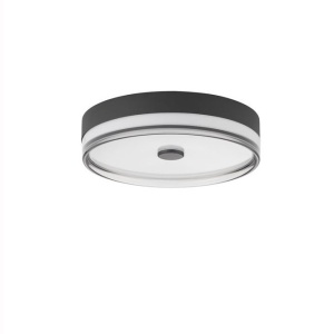 Plafoniera LED HELIOS negru D-40cm