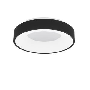 Plafoniera LED moderna 38cm RANDO THIN negru NVL-9353831