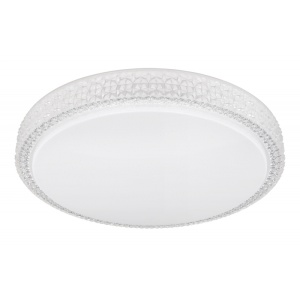Plafoniera LED moderna cu decor stralucitor OVI 22W 105427 universul-luminii.ro