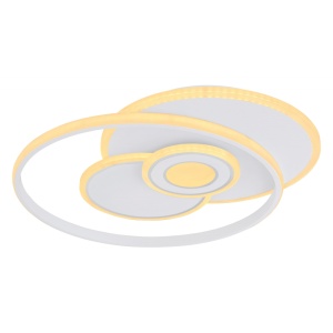 Plafoniera LED moderna cu telecomanda RODERICK 50W 202657 universul-luminii.ro