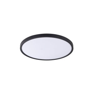 Plafoniera LED moderna design slim CAMI 40cm, negru