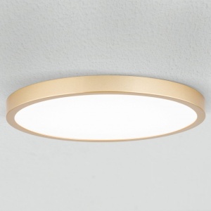 Plafoniera LED moderna design slim Lero 30cm auriu mat 98417 universul-luminii.ro