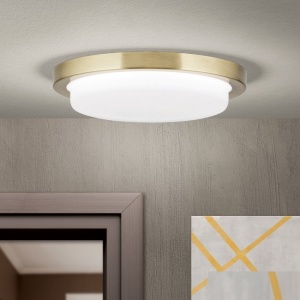 Plafoniera LED moderna LEROX 20cm alama antique 95517 universul-luminii.ro